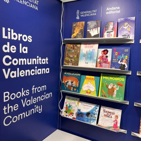 Andana Editorial en la Feria del Libro de Frankfurt negociando con editoriales internacionales