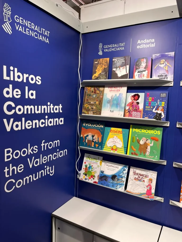 Andana Editorial en la Feria del Libro de Frankfurt negociando con editoriales internacionales