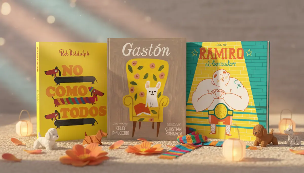 lbumes ilustrados sobre diferencia y aceptacin No como todos Ramiro el boxeador Gastn y Antoinette